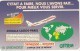 EQUATORIAL GUINEA(chip) - Cameroon Airlines, Used - Guinée-Equatoriale