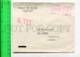 425016 BELGIUM To GERMANY 1967 Year Postage Meter Stamp Registered COVER - Covers & Documents