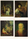 Delcampe - Western European Paintings From Soviet Museum Postcards Set 16 Pcs + Folder USSR 1987 - 5 - 99 Karten