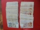 BELGIQUE 2 LIASSES 20 FRANCS 1964+50 FRANCS 1966-100+50=150 BILLETS TOUT ETATS (B.8) - Kilowaar - Bankbiljetten