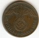 Allemagne Germany 1 Reichspfennig 1938 A J 361 KM 89 - 1 Reichspfennig