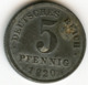 Allemagne Germany 5 Pfennig 1920 G J 297 KM 19 - 5 Pfennig