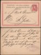 Germany - Postal Stationery Card. 10 Pf. Ganzsache (Mi. P8-I) Hofstetter & Kunst, Offenburg 4.3.1886 - St. Gallen. - Other & Unclassified