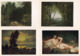 French Painting Hermitage Soviet Postcards Set 12 Pcs + Folder USSR 1983 - 5 - 99 Karten