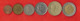 Philippines 6 Coins Set. Random Years. - Philippines