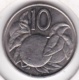 Cook Islands 10 Cents 1992 Elizabeth II Copper-Nickel KM# 34 - Cook