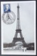 CM96 Carte Maximum 619 Claude Chappe Tour Eiffel Radioélectriciens 25ème Anniversaire Paris 2/11/1946 - 1940-1949