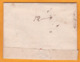 1762 - Marque Postale Manuscrite SEURRE, Côte D'Or Sur Lettre Précurseur Pliée Avec Corresp De 2 Pages  Vers LYON, Rhône - 1701-1800: Precursors XVIII