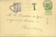 1903 - Carte Postale - "MORLANWELZ" Vers Paris + Taxée En France - Postcards 1871-1909