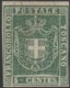 Toscana Governo, 5 Cent Verde N.17 Nuovo Sg (*) Perfetto Cv 8500 - Toscana