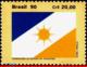 Ref. BR-2249 BRAZIL 1990 FLAGS, TOCANTINS, STATE FLAGS,, MI# 2362, MNH 1V Sc# 2249 - Neufs