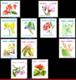 Ref. BR-2259~73 BRAZIL 1990 FLOWERS, PLANTS, 1991,1992 AND 1993,, FLORA, MNH 11V Sc# 2259~2273 - Autres & Non Classés