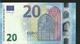 20 EURO IRELAND "T" T006 A5 TC0440040206 AUNC/UNC DRAGHI - 20 Euro