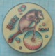 USSR / Badge / Soviet Union / Circus. Fauna. Bear On A Bike. - Animali