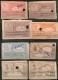 Delcampe - India Fiscal Bharatpur State 50 Different  Revenue And Court Fee Stamps # 5501 - Other & Unclassified