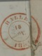 Lettre, 1854, Cache Bruxelles Et Anvers Avec Timbre 20c - Otros & Sin Clasificación