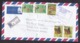 Namibia: Registered Airmail Official Cover To Netherlands 1994, 5 Stamps, Butterfly, Insect, Label (1 20c Stamp Damaged) - Namibië (1990- ...)