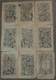 A VOIR Rare Lot De 9 Anciennes Gravures D'ornement, à La Plaque De Cuivre 17e-18e Siècle Putti, Fond Atelier Sculpture - Estampes & Gravures