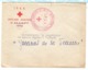 1940's - LSC CROIX ROUGE Cachet "IPSA - Mme SCHNEIDER Présidente - Clermont-Ferrand" Par Service PRISONNIERS De L'AIR - Guerre De 1939-45