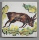 Carreau De Faience  -  Unis France   -   Années 60/70 ?   -  10 X 10 Cm - Autres & Non Classés