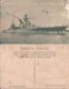 X2030 Battleship SHIP NAVIRE Argentina ARA Almirante Brown - Postal Postcad Homenaje De La Liga Naval A La Armada 1940' - Banques