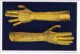 Pair Of Funeral Hands Of Gold. Chimu - Peru.  S-2319 - Ancient World