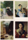 Russian Museum Painting Vol.3 Soviet Postcards Set 12 Pcs + Folder USSR 1979 - 5 - 99 Karten