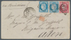 Aden: 1874 Incoming Mail: Cover From Boulogne-sur-Mer, France To ADEN Via Paris And Brindisi, Franke - Yemen