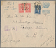 Afghanistan: 1937 Royal Printed Envelope With Coat Of Arms Of The Barakzai House Sent Registered Fro - Afghanistan