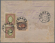 Armenien: 1920 Registered Cover (registration Label Missed) Franked With 2x3,50 R And 1 R From Yerev - Armenien