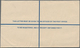Dubai: 1944 "DUBAI/5 OC 4(4)" C.d.s. Used On Plain India Registered Envelope KGVI. 3+1½a. Blue, Size - Dubai