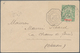 Französisch-Indochina: 1903, Stationery Envelope 5 C Green/red Used As Imprime Sent From "HAIPHONS 2 - Briefe U. Dokumente