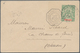 Französisch-Indochina: 1903, Stationery Envelope 5 C Green/red Used As Imprime Sent From "HAIPHONS 2 - Covers & Documents