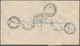 Französisch-Indochina: 1904. Registered Cover From ”Saigon Port 3.6.04” With Attractive Franking To - Covers & Documents