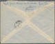 Französisch-Indochina: 1939, INCOMING WARTIME MAIL: France, 90 C Ultramarine "Paix" And 3 F Purple " - Covers & Documents