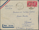 Französisch-Indochina: 1939/1940, INCOMING WARTIME MAIL: France, Group Of 4 Airmail Covers With Diff - Briefe U. Dokumente