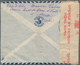 Französisch-Indochina: 1940, 30 C Orange-brown, 60 C Lilac And 1 P Green Definitives, Mixed Franking - Covers & Documents