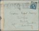 Französisch-Indochina: 1940, Two Incoming Censored Mails: KGVI 20 C. Tied "HONG KONG 13 FE 40" To Ha - Briefe U. Dokumente