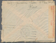 Französisch-Indochina: 1941, 4 X 1 C Sepia And 6 C Red Definitives, Tied TOURANE/ANNAM, 21-7 41, On - Briefe U. Dokumente