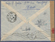 Französisch-Indochina: 1941, 60 C Lilac Definitive, Single Franking On Airmail Cover From HANOI R.P. - Briefe U. Dokumente