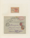 Holyland: 1889-1922, Two Covers From Smyrne And Cairo With Oval Ship Agency Mark "SOSFORD AGENZIA MA - Palestina