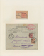 Holyland: 1889-1922, Two Covers From Smyrne And Cairo With Oval Ship Agency Mark "SOSFORD AGENZIA MA - Palestine