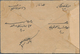 Holyland: 1897, Stampless Envelope Tied On Front By Clear Blue "AGENZIA CONSOLARE D'ITALIA IN GIAFFA - Palestina