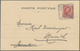 Holyland: 1910, Banque Imperial Ottomane Imprint Postcard Bearing 20 Para On 10c. Carmine Gerusalemm - Palästina