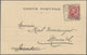 Holyland: 1910, Banque Imperial Ottomane Imprint Postcard Bearing 20 Para On 10c. Carmine Gerusalemm - Palestine