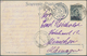Holyland: 1913, Postcard Bearing Single 30 Para On 15 C. Slate With Violet Overprint Tied By "GERUSA - Palestina
