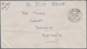 Hongkong: 1921, To Hobart/Tasmania: Australia Paquebot, KGV 10 C. Ultra Tied "BRISBANE 3 QUEENSLAND - Sonstige & Ohne Zuordnung