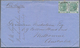 Hongkong - Treaty Ports: Foochow, 1874, "FOOCHOWFOO A JU 6 74" On Reverse Of Entired Folded Letter W - Other & Unclassified