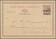 Hongkong - Ganzsachen: 1891, Card QV 3 C. Canc. "FOOCHOW A MR 26 91" Via "HONG KONG A MR 31 91" To L - Ganzsachen