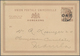 Hongkong - Ganzsachen: 1891, Card QV 3 C. Canc. "FOOCHOW A MR 26 91" Via "HONG KONG A MR 31 91" To L - Postal Stationery